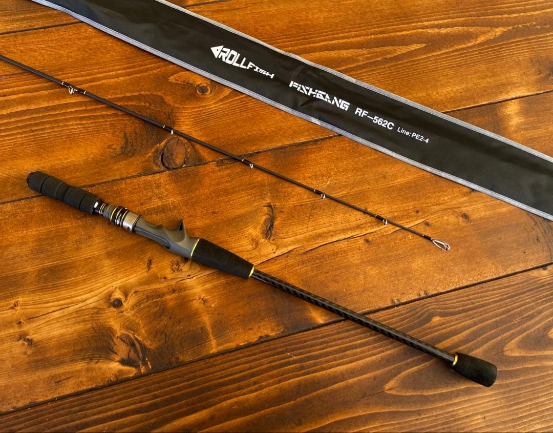 釣り竿セット C562MH スロージギング タイラバ ジギングロッド 左巻き