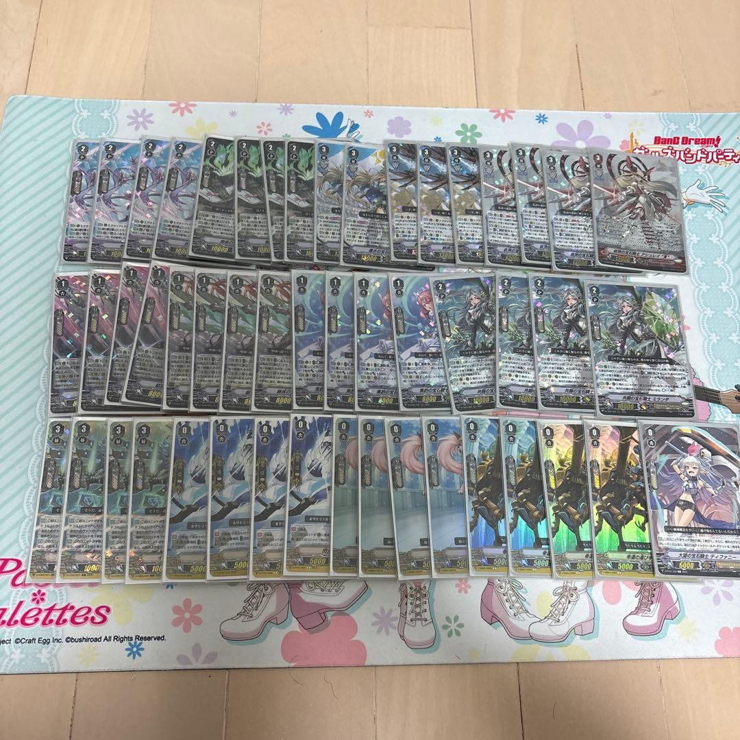 ヴァンガード　ロイヤルパラディン　宝石騎士デッキ　スリーブパーツ込み VG-DZ-PS01〜03】Pスタンダードデッキセット - カードラッシュヴァンガード