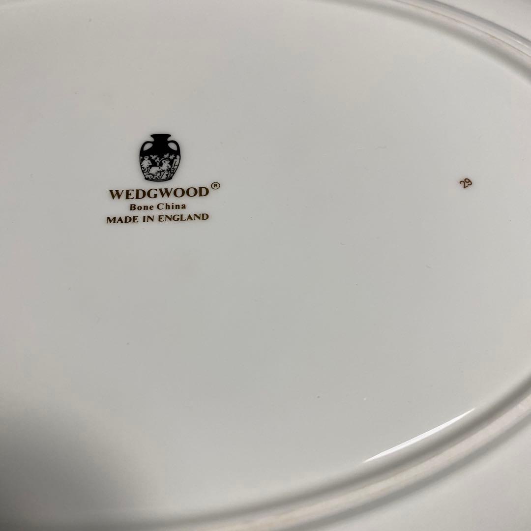 新品未使用】Wedgwoodユーランダーパウダーシャグリーン オーバル