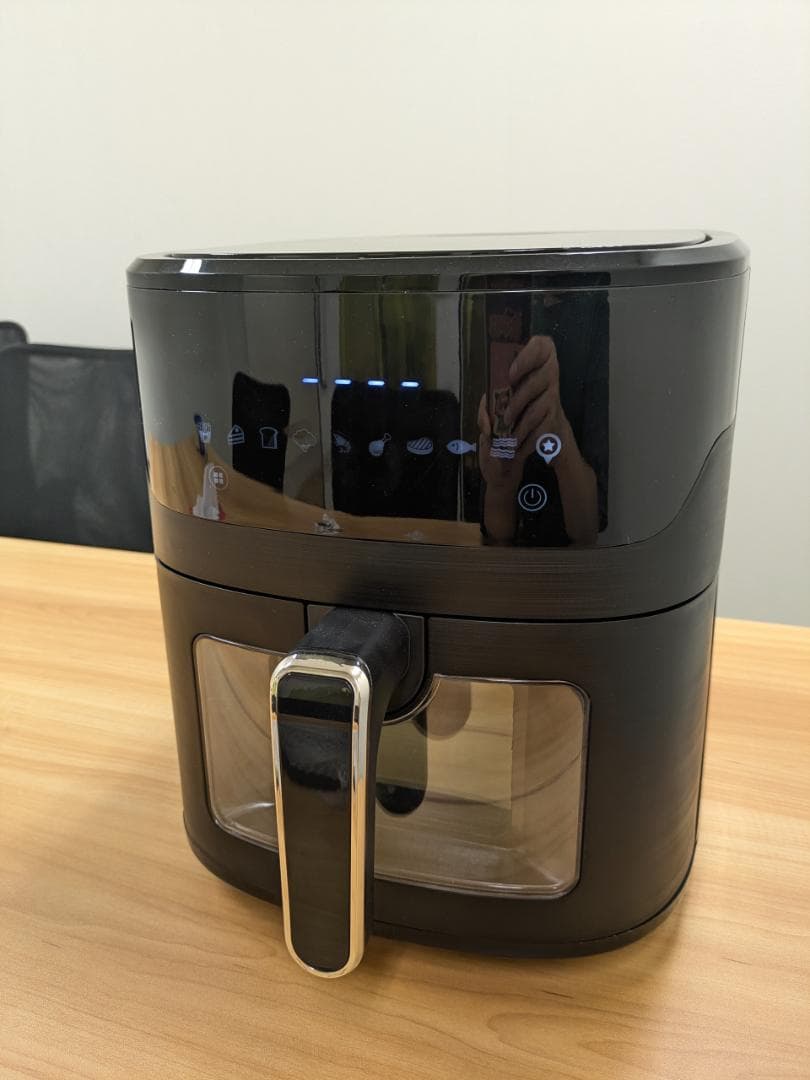 新古品 大容量ノンフライヤー 6.3L T-050