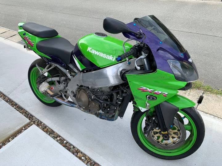 カワサキ ZX-9R C型 部品取車 書付