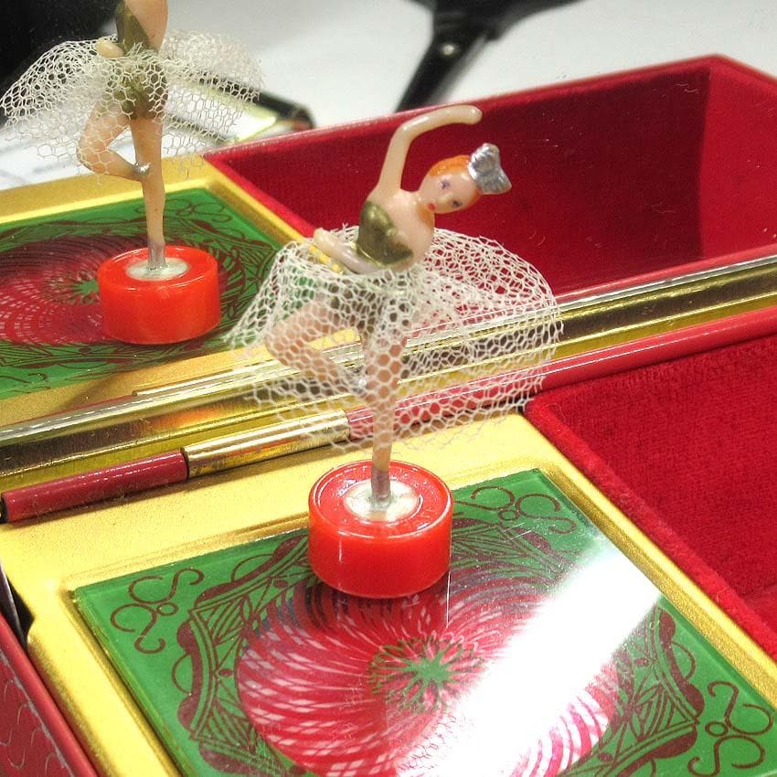 q-101s/bnit】 レトロ オルゴール バレリーナ 動作品 - メルカリ