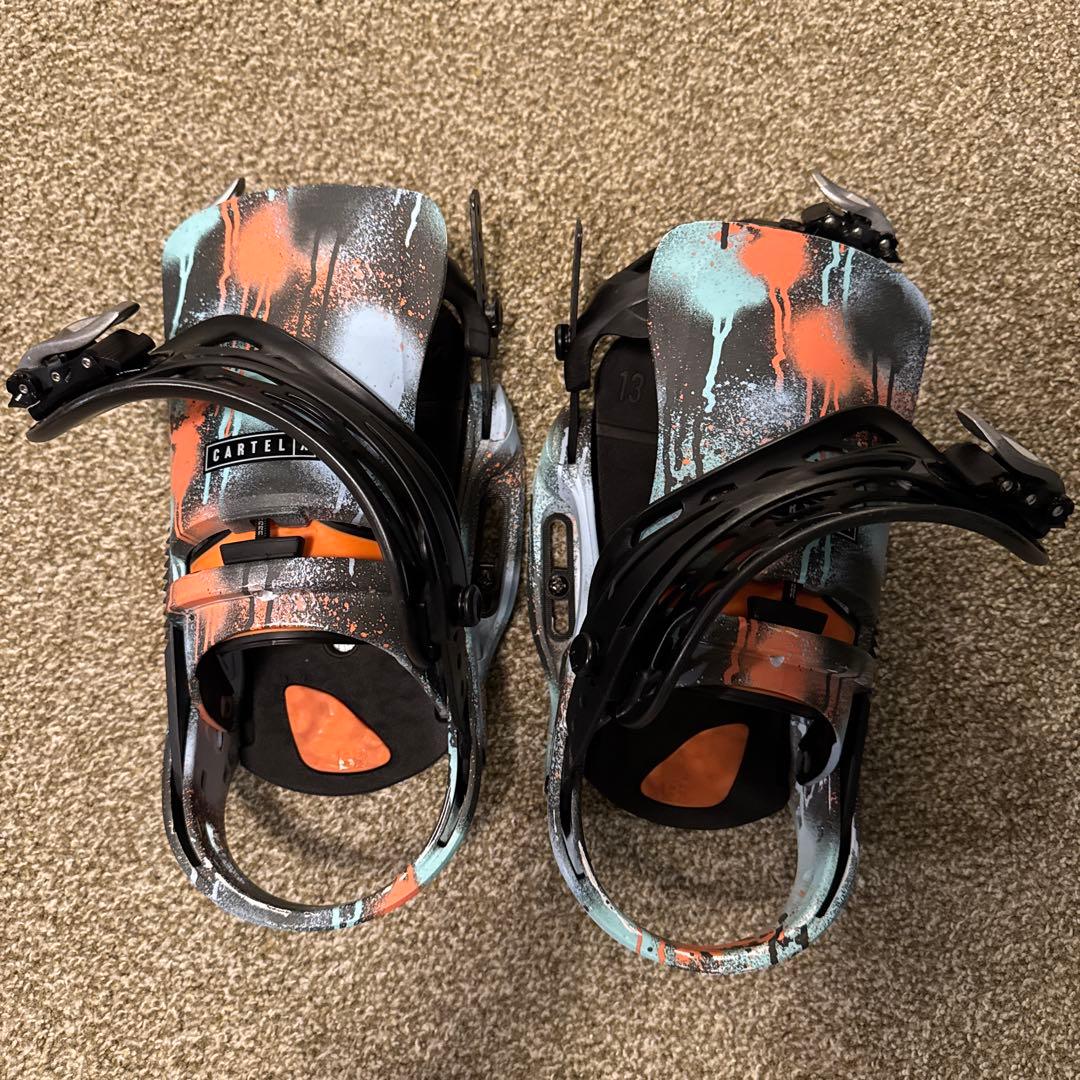 24-25 CARTEL X EST スノーボード ビンディング M fleaboardshop_24bt03m222321