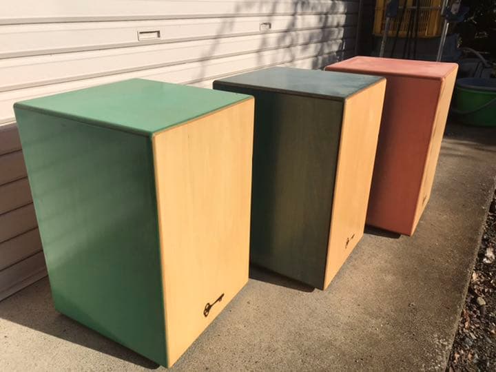 Key´s Cajon 手作りカホン シースルーピンクの通販はau PAY マーケット