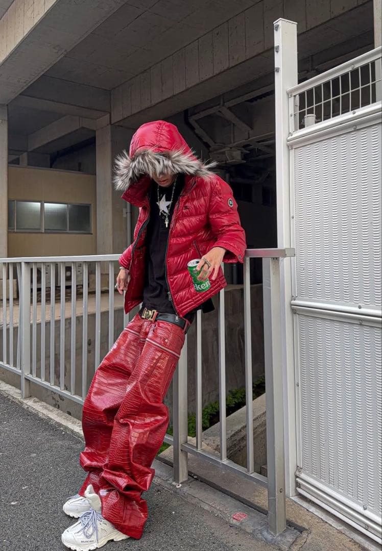archive 00s old uniqlo down jacket opium - メルカリ