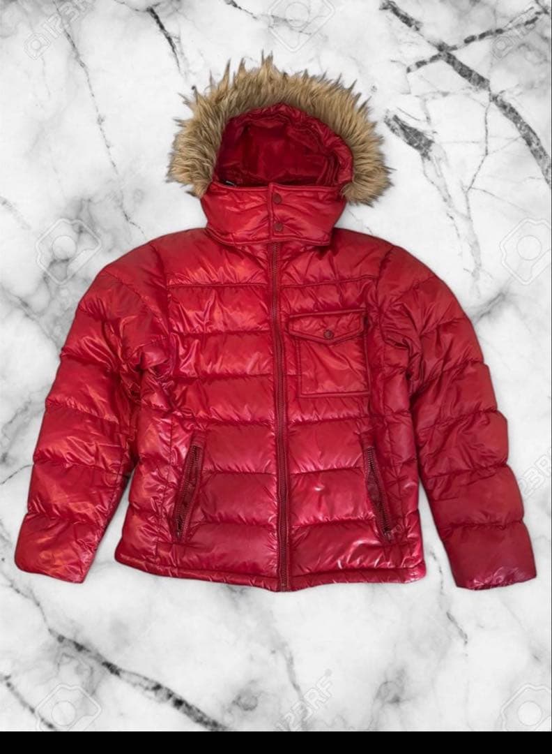 archive 00s old uniqlo down jacket opium - メルカリ
