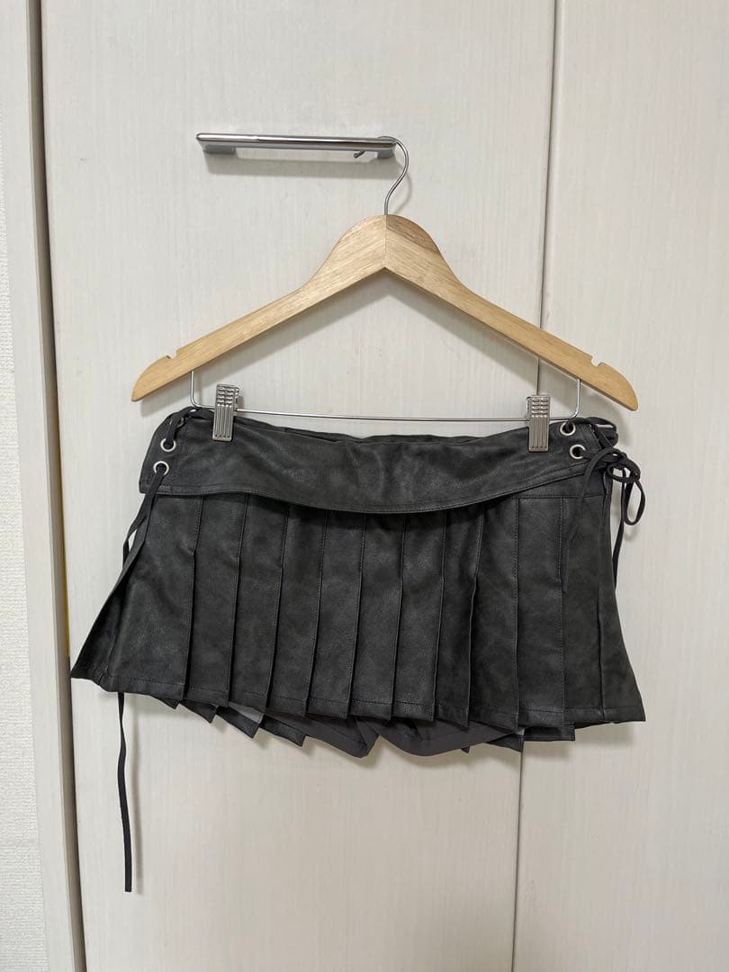 iamgia ミニスカート サイドレースアップ □サイドレースアップミニスカート/F i.n.t [49AG02k007] | F i.n.t