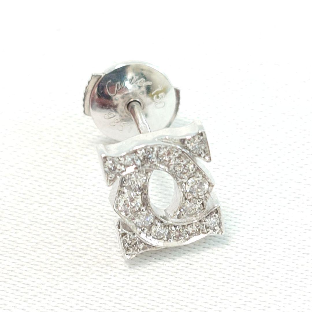 美品】カルティエ アントルラセ ピアス 片耳用 6688 - メルカリ