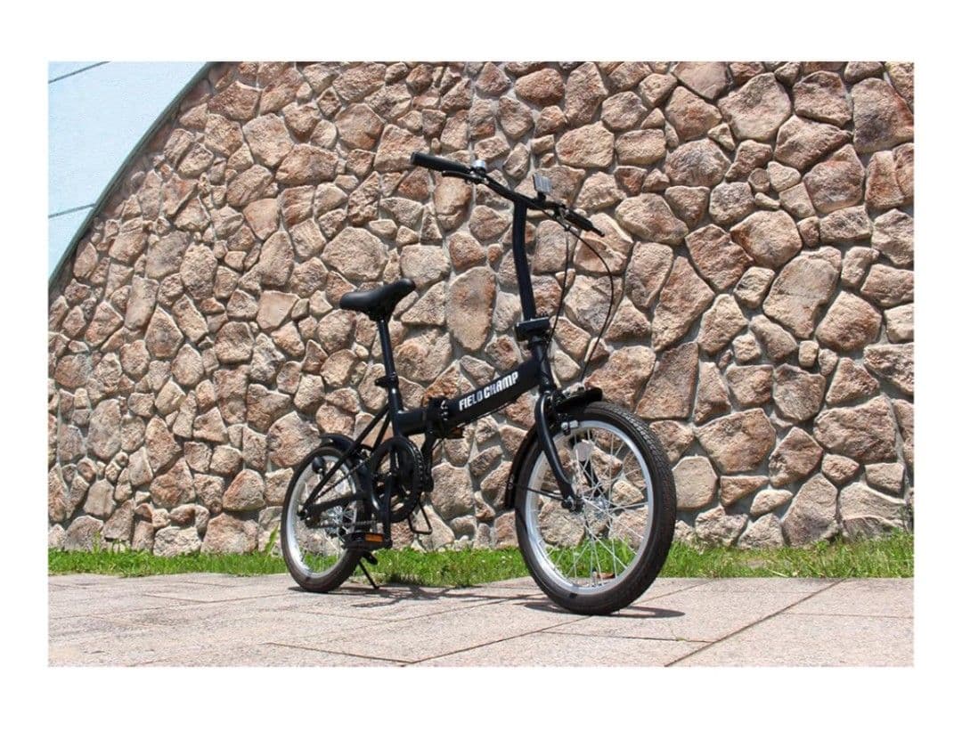 FIELD CHAMP 16インチ折りたたみ自転車BK - メルカリ