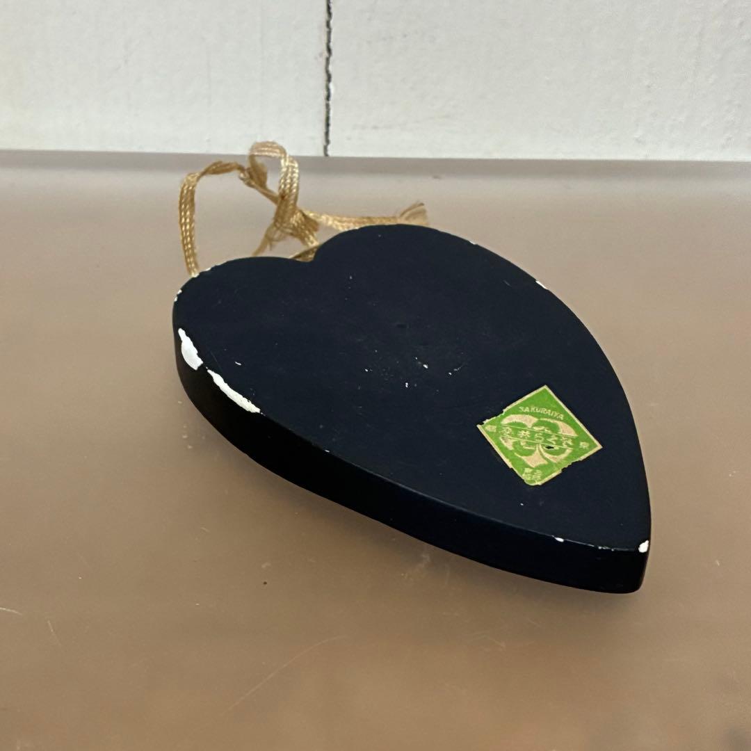 昭和レトロ 竹久夢二 壁掛け ハート ハートマーク 戦前 | 激安通販の