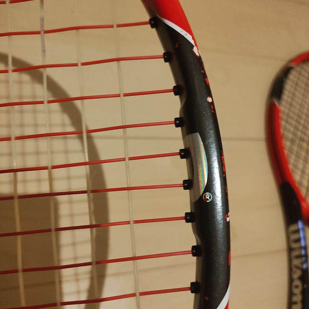 テニスラケット Wilson Pro Staff テニスラケット 赤/黒