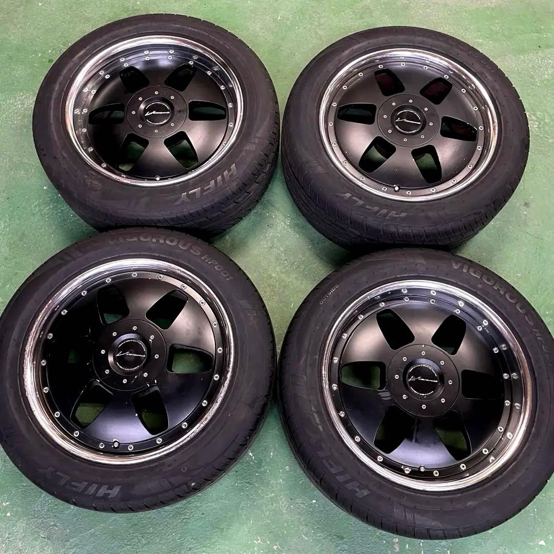 ハイエース タイヤ SSR ヴィエナクライス 18インチ タイヤホイール
