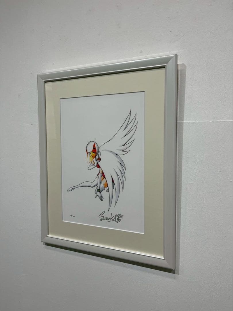 【真作保証】吉田すずか ガッチャマン 白鳥のジュン ジークレー 直筆サイン