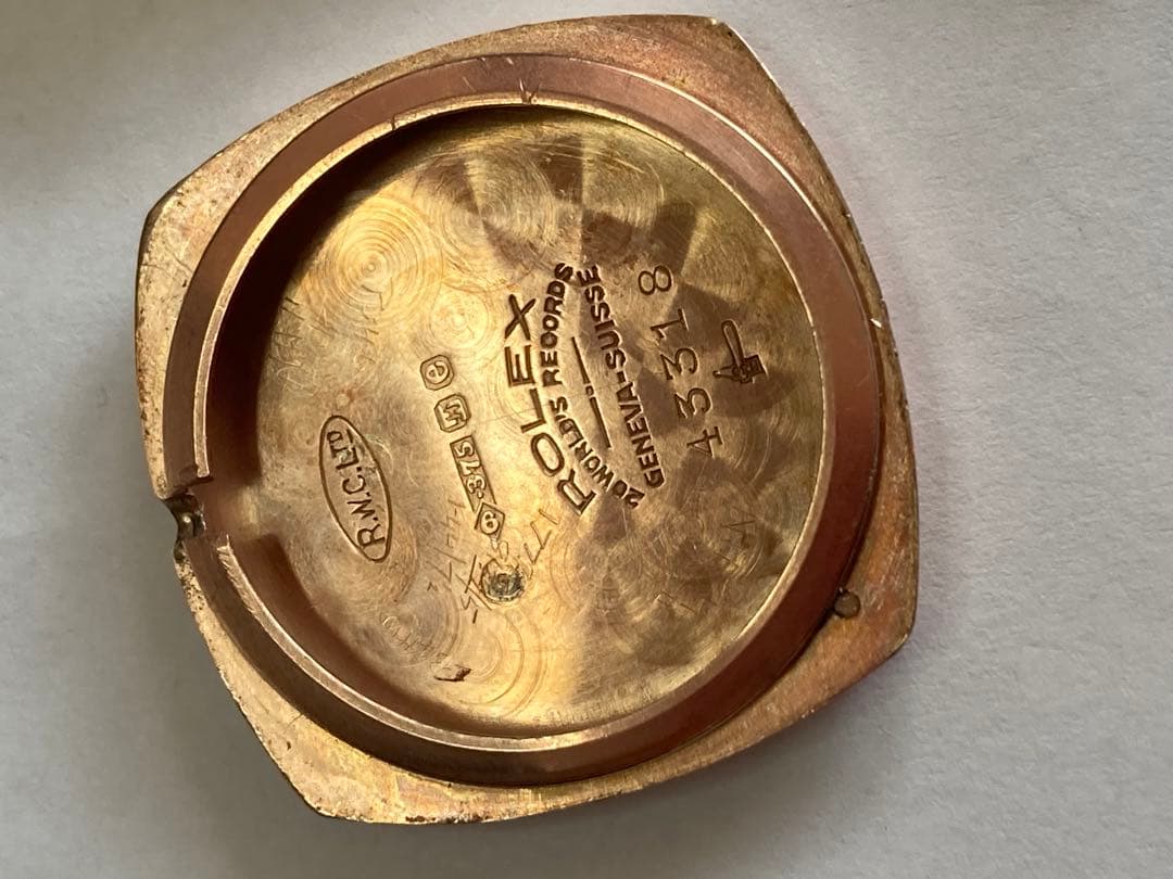 zinzin ロレックス 1930年代 金無垢 メンズ29mm希少 アンティーク