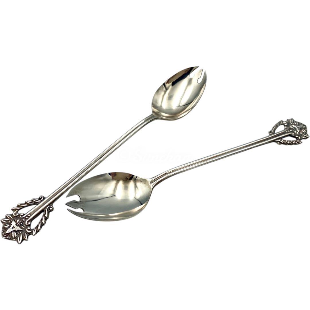 【非売品】 松下電器株式会社 誕生日祝い フォークスプーン4本セット 松下正治