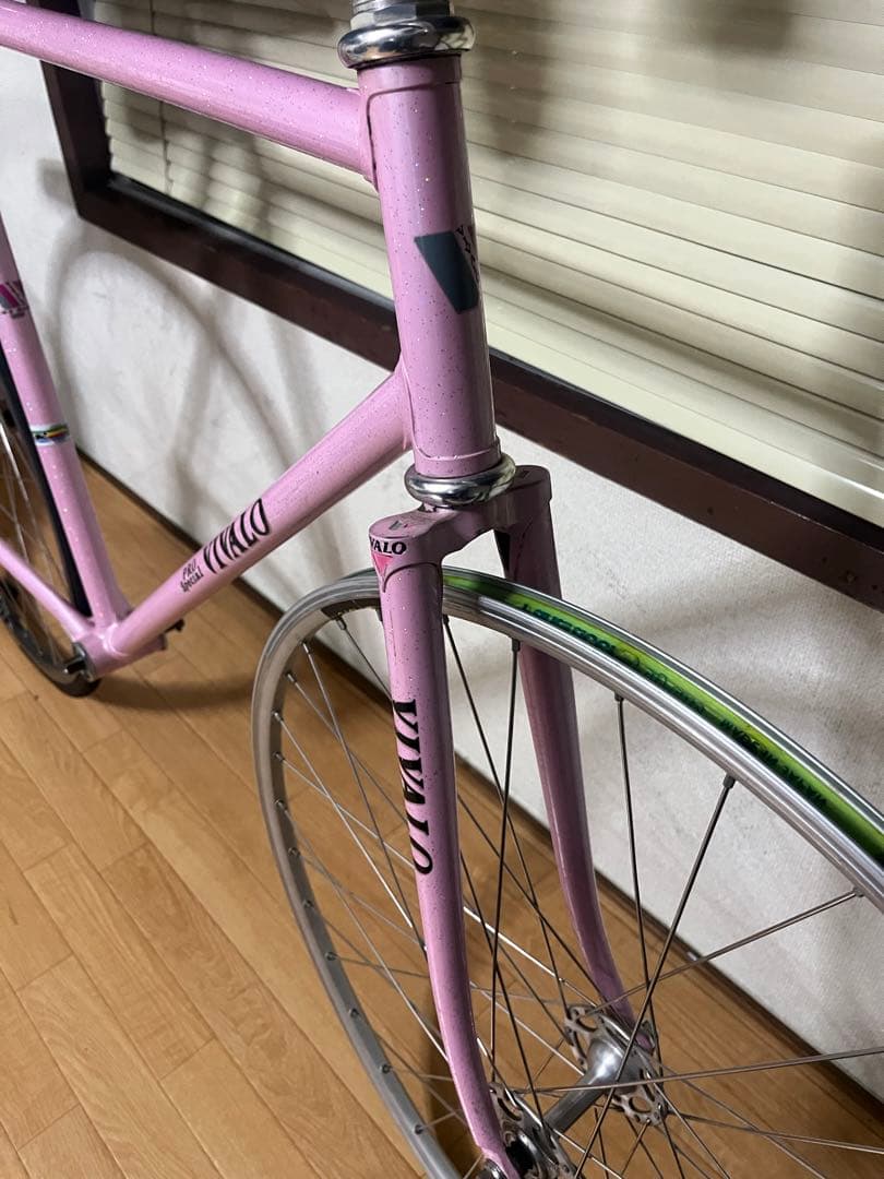 vivalo ピストフレーム njs フルメッキ ブルーラグ - メルカリ