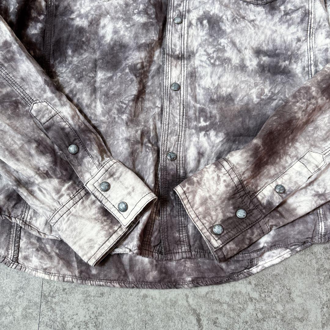archive y2k Tie dye 平成 お兄系 グランジ 長袖 シャツ L - メルカリ