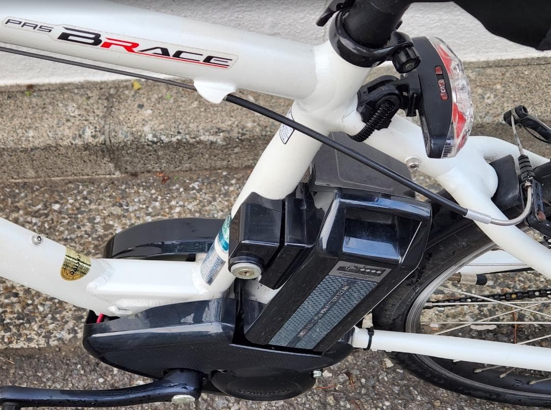 ヤマハ PAS パス ブレイス XL 2013年 アシスト自転車 PM26B 白 - メルカリ