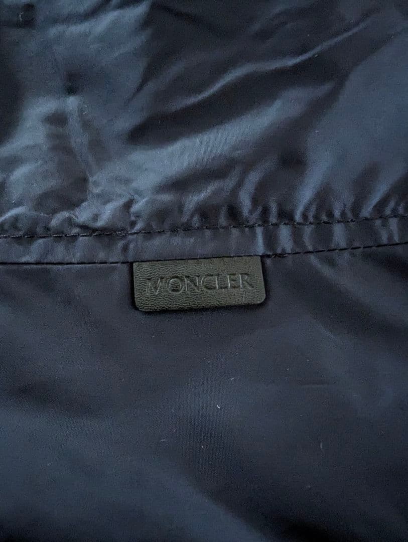 美品！モンクレール EGIDE 1 ネイビー ナイロンコート