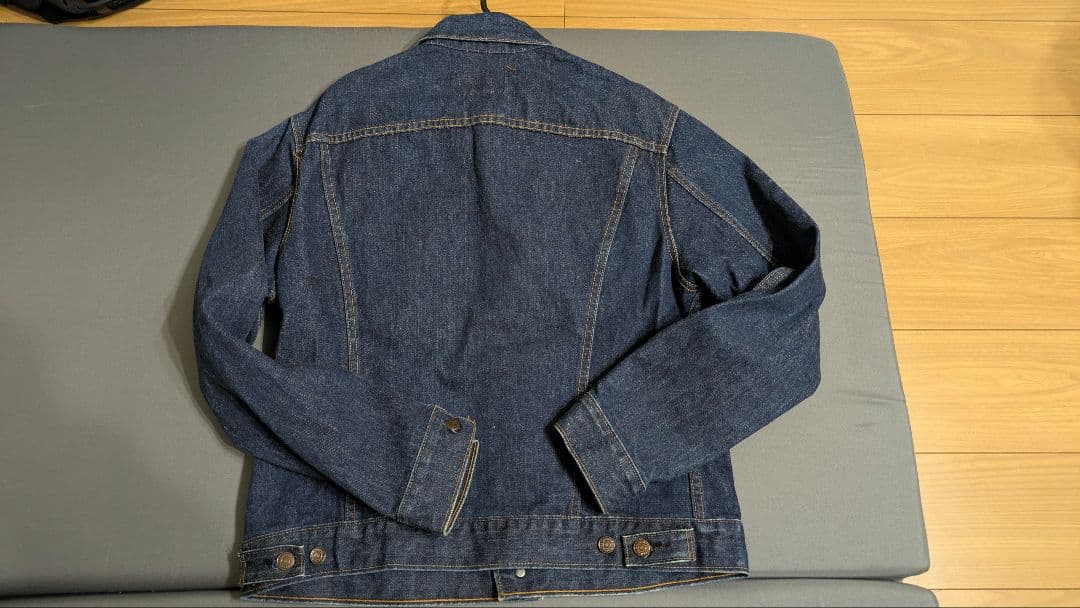 リーバイス 70505 e 44 ケアタグ ボタン裏529 移行期