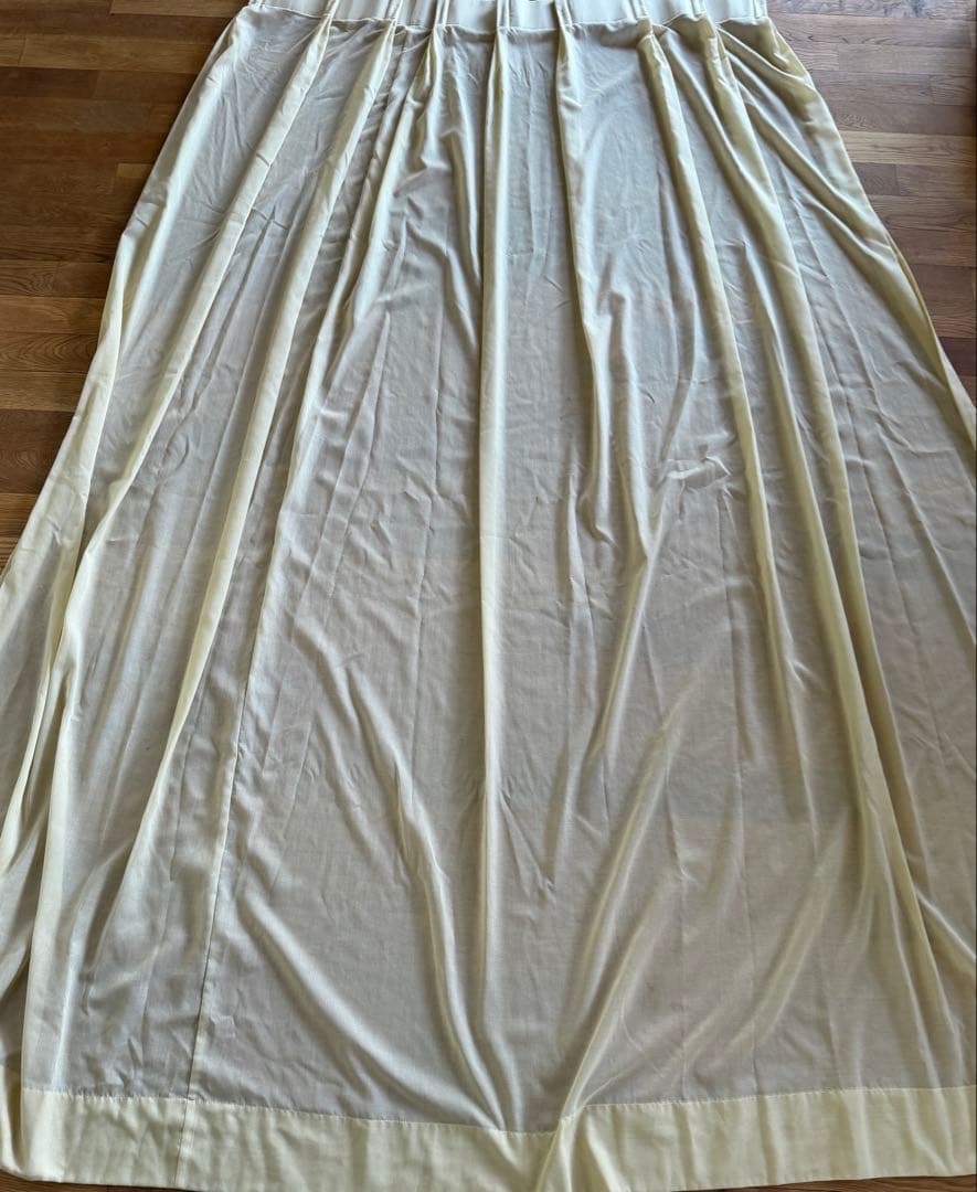 unico ECLE & ECLE LACE オニオン ライスエクリュ カーテン