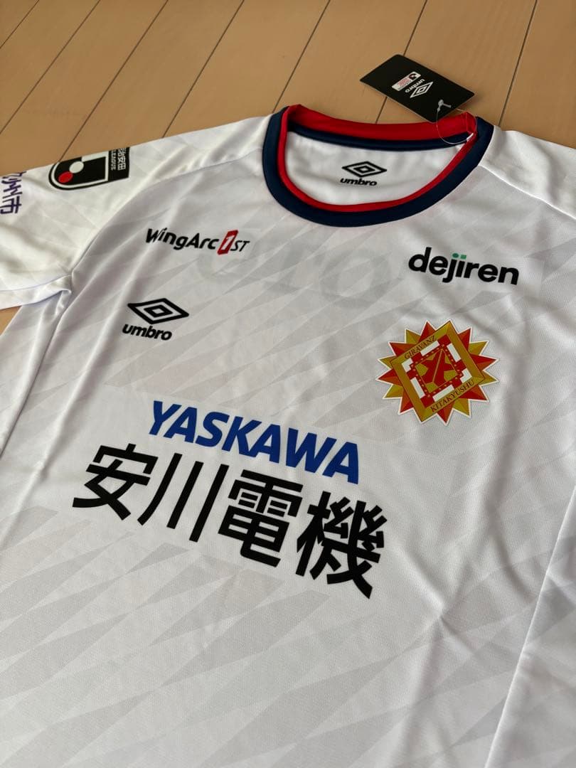 新品タグ付 ギラヴァンツ北九州 オフィシャルユニフォーム アウェイ L