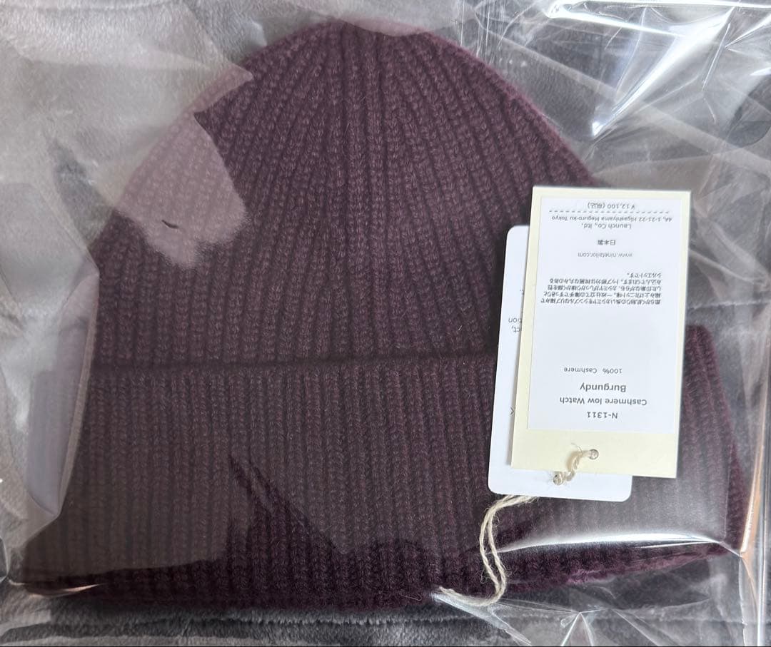 【新品】nine tailor cashmere low watch Nine Tailor（ナインテイラー）Cashmere low Watch