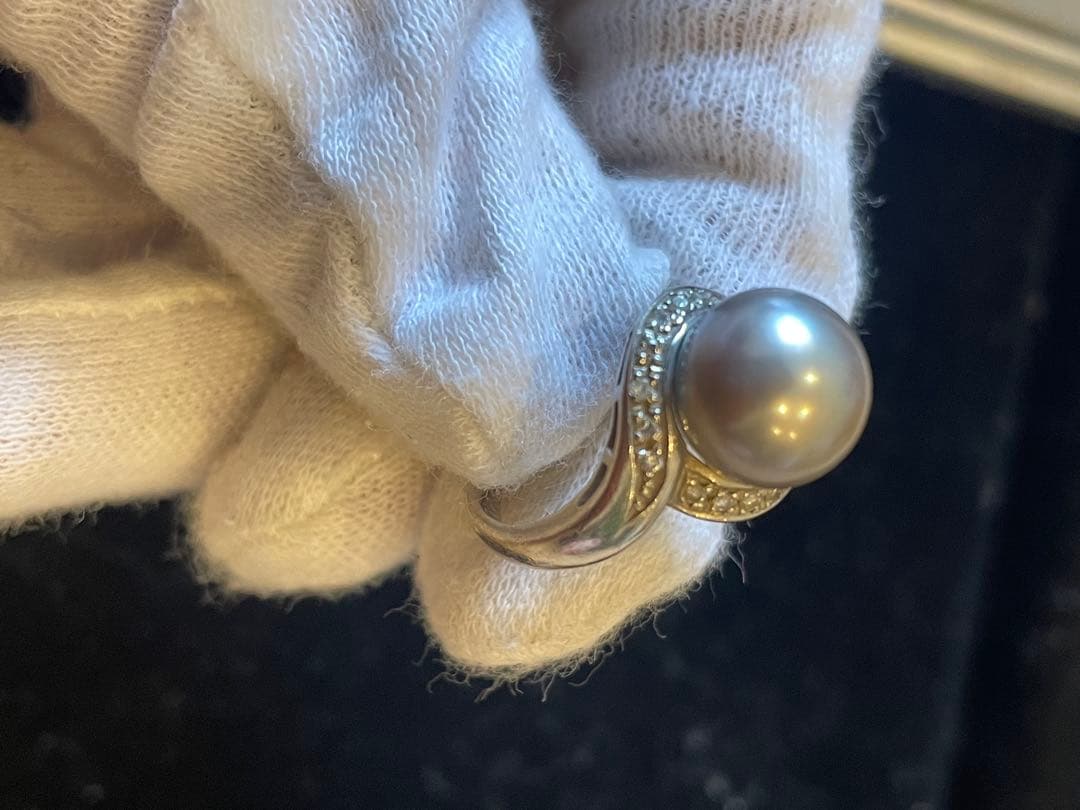 M*A様 プラチナ　パールリング 5.96g PT900