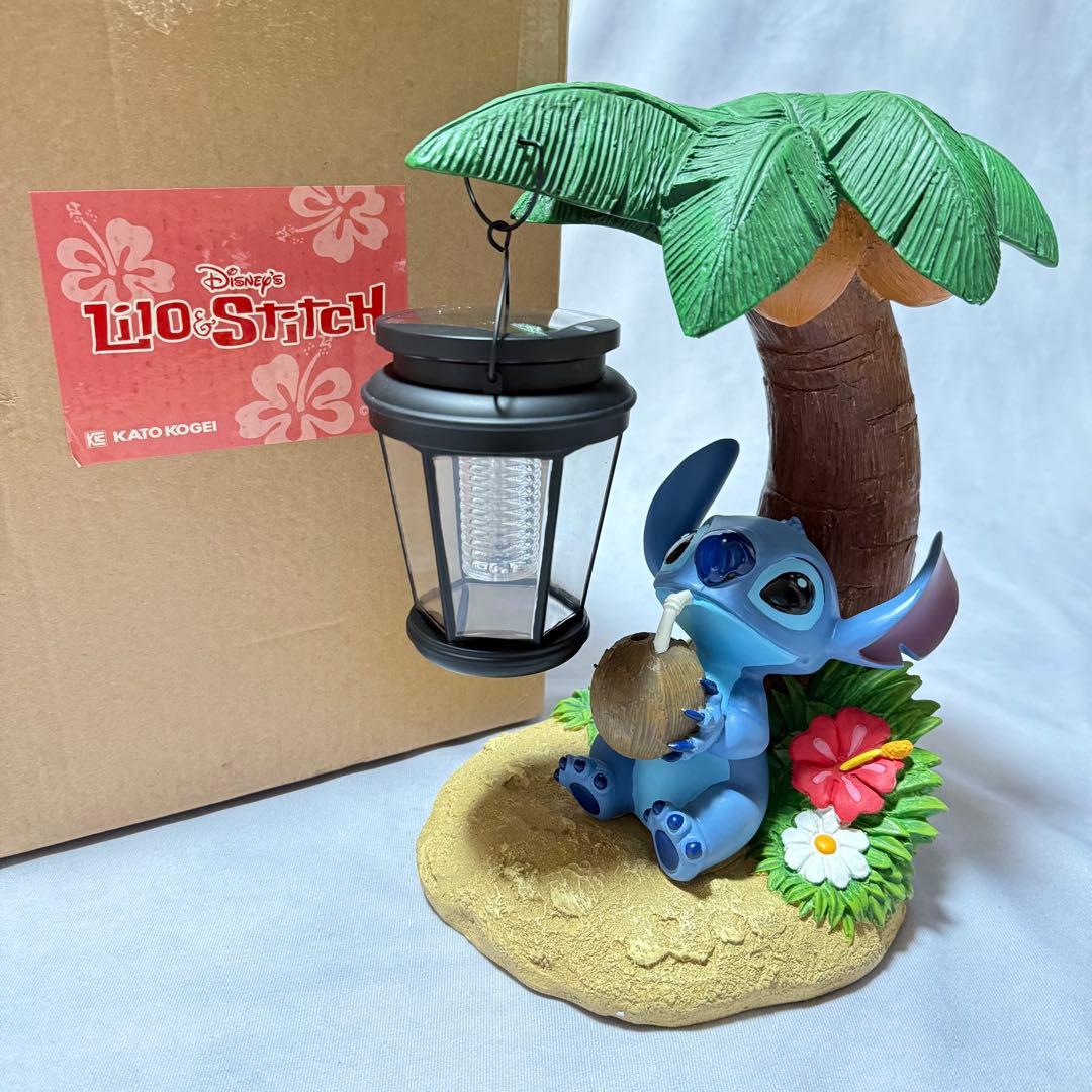 希少☆加藤工芸 ディズニー リロ&スティッチ スティッチ ソーラー