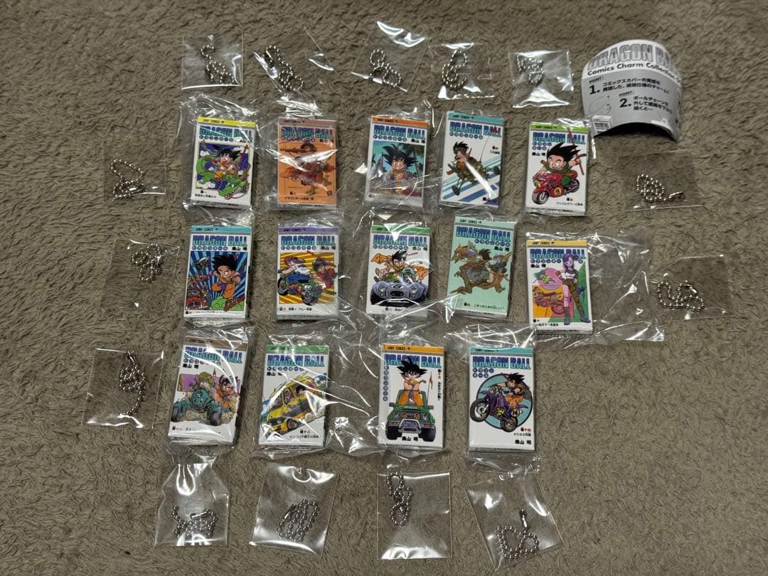 ドラゴンボール　コミックチャーム　コンプリート ドラゴンボールコミック チャームコレクション DRAGON BALL Comics