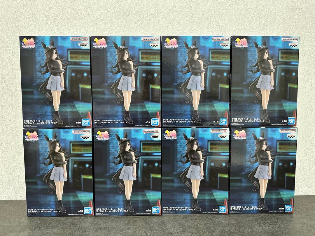 ウマ娘 ライスシャワー 8個セット ウマ娘 プリティーダービー BoC'z ライスシャワー as オリィザ
