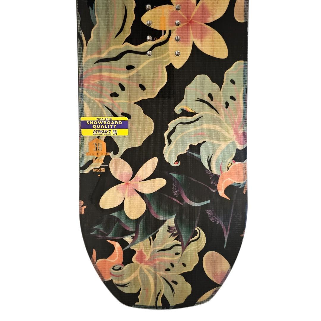 HEAD ROSE 138cm スノーボード 板 レディース 花柄 レンタル卒業