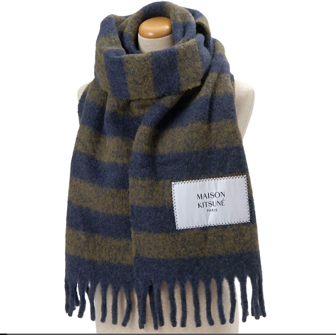 メゾンキツネ メンズ マフラー MAISON KITSUNE（メゾン キツネ） マフラー メンズ レディース