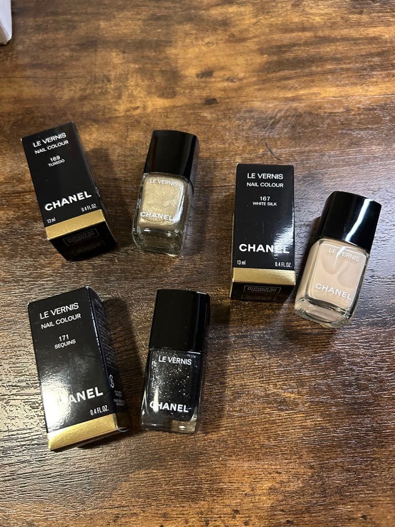 ☆新品・限定色・シャネルCHANELヴェルニ エナメル ネイル3個セット CHANEL シャネル ヴェルニ ネイルエナメル 369 アルシミスト 2025