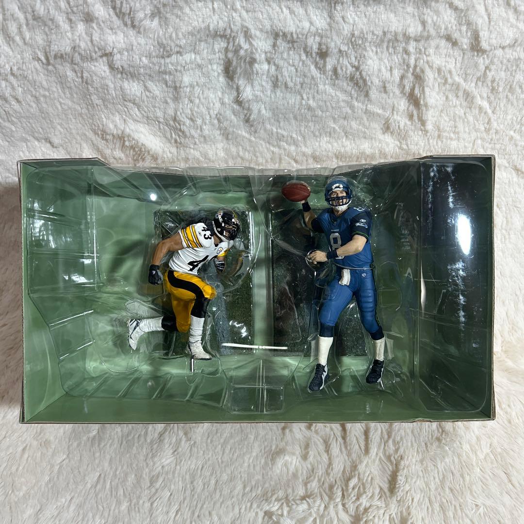 Matt Hasselbeck & Troy Polamalu フィギュア｜McFarlane Toys NFL