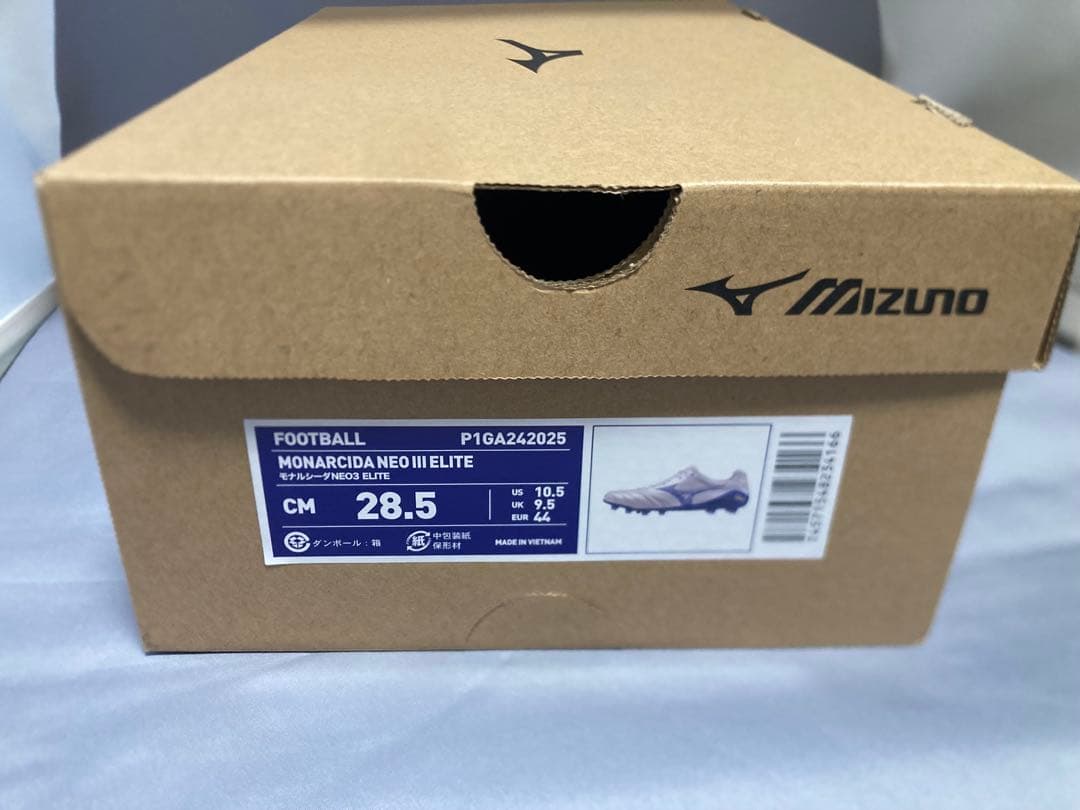 モナルシーダneo3 エリート　ミズノ　カンガルーレザー　28.5cm