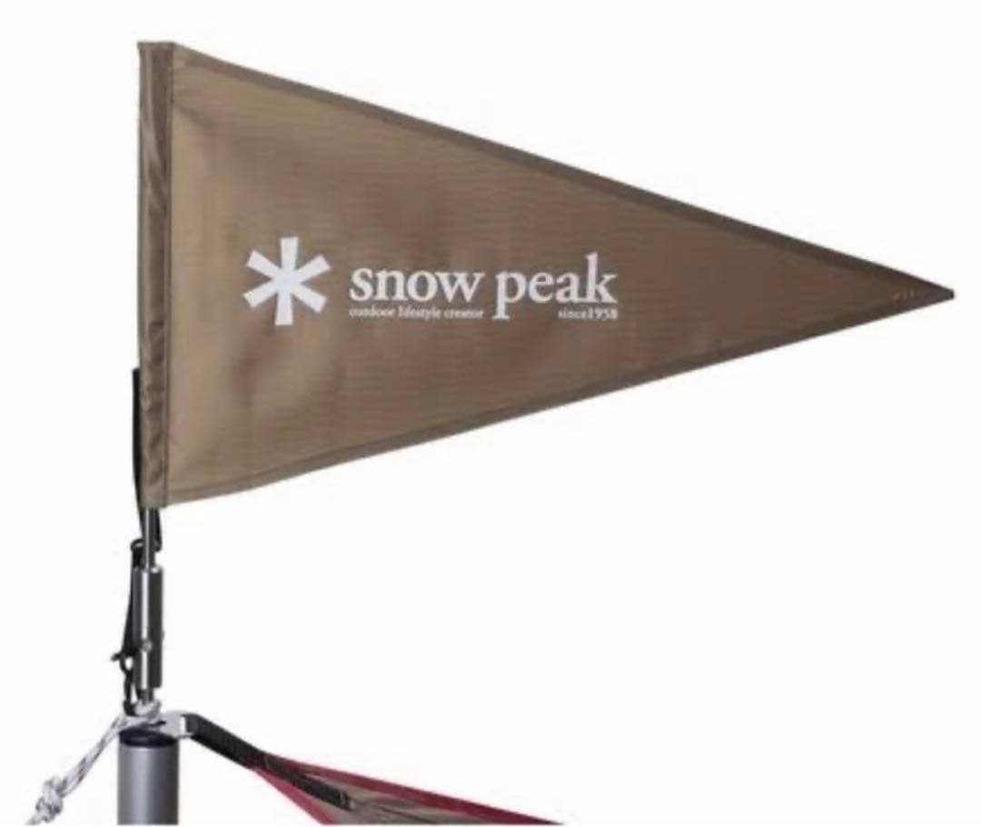  peak タープフラッグ カーキ UG-445KH snow peak（スノーピーク） フラッグ Tarp Flag Khaki タープフラッグ