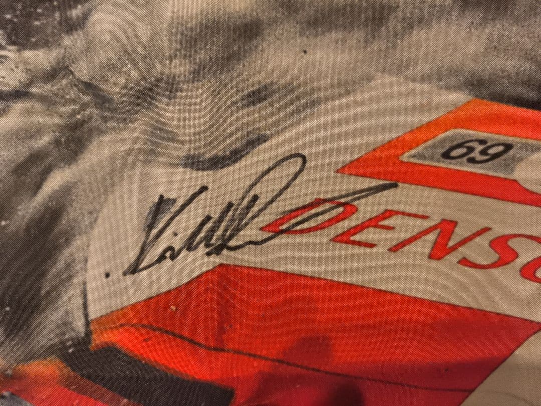 トヨタGRカッレ ロバンペラ組 横断幕サイン入 非売品ラリージャパン実