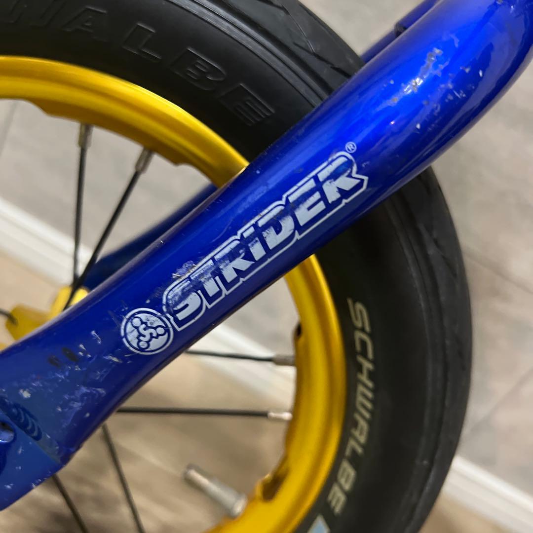 デ*や様 日本正規品 ストライダーSTRIDERPRO 青✖︎金 美品 レース用