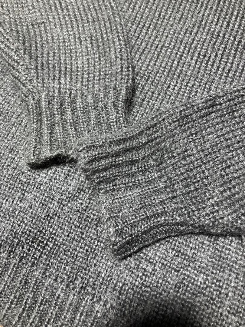 卸売 通販ファッション - URU 19AW キッドモヘア ニット セーター グレー