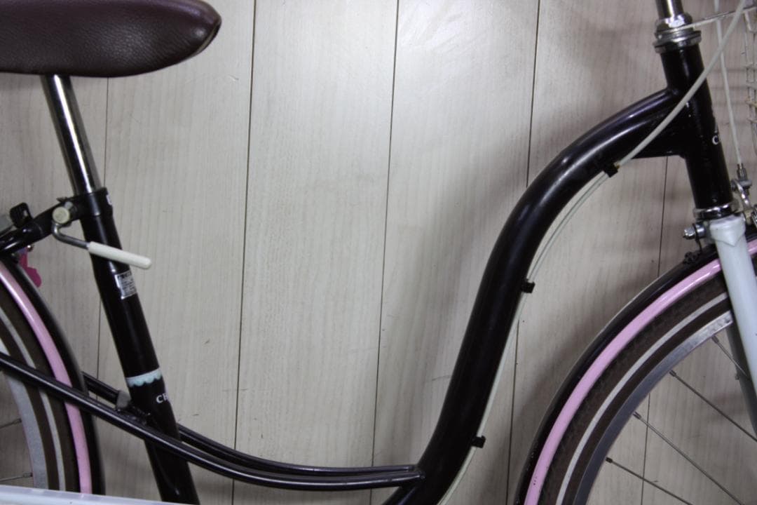 あさひ製CHERIRシェリール 26型 AUTO LED 子供用シティーサイクル