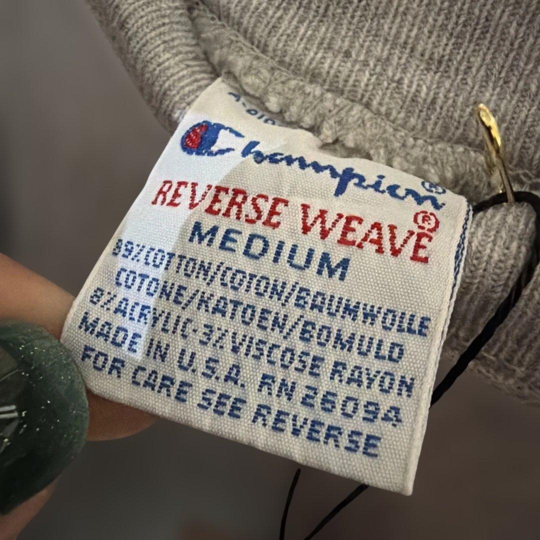 トップス 90s Champion REVERSE WEAVE \"Wisconsin\"