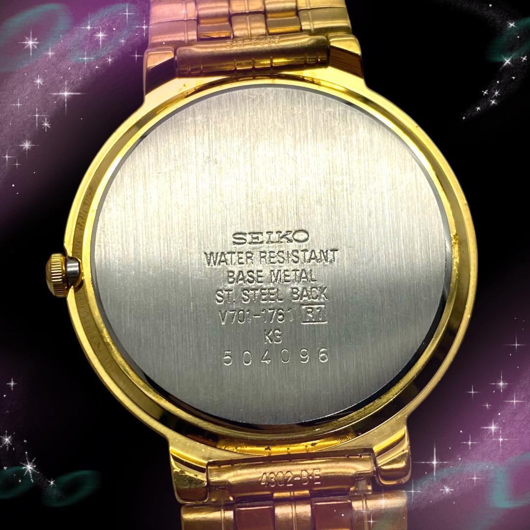 《美品 稼働品》 セイコー メンズ腕時計 1985年製 防水 クオーツ