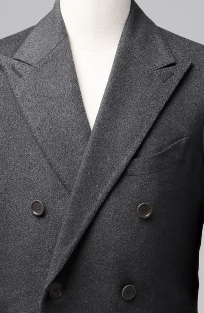 新品】ユニバーサルランゲージ コロンボ ダブルチェスターコート