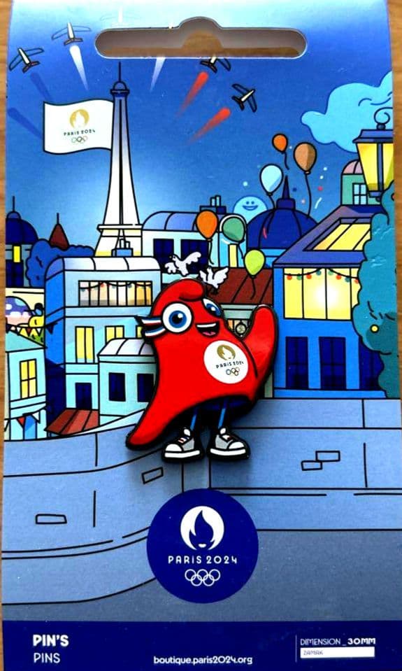 パリ オリンピック 2024 オリンピックマスコット ウェルカム②