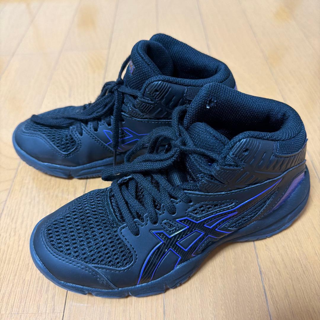 値下げ！ASICS バスケットボールシューズ ブラック 21.0cm