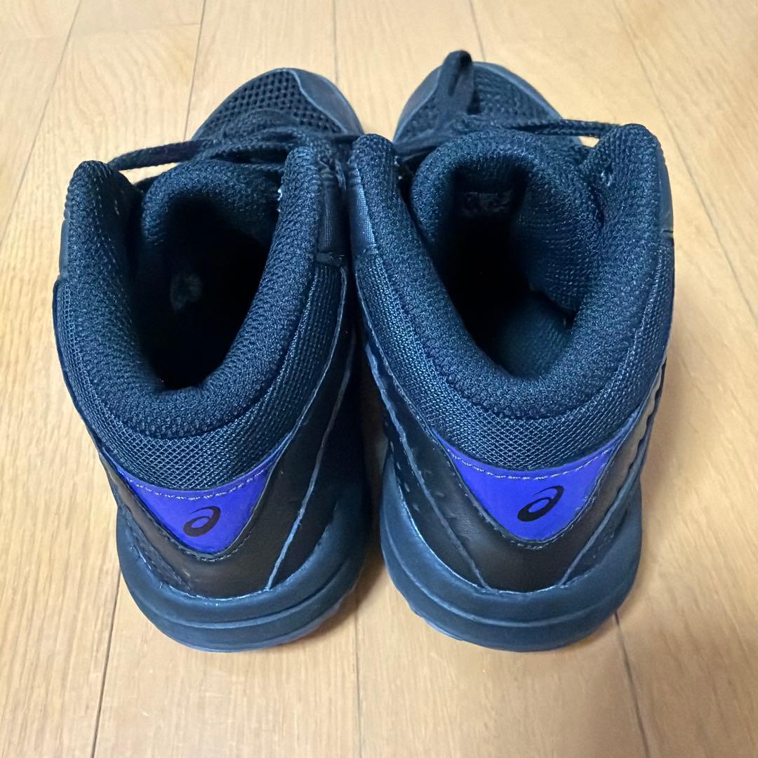 値下げ！ASICS バスケットボールシューズ ブラック 21.0cm