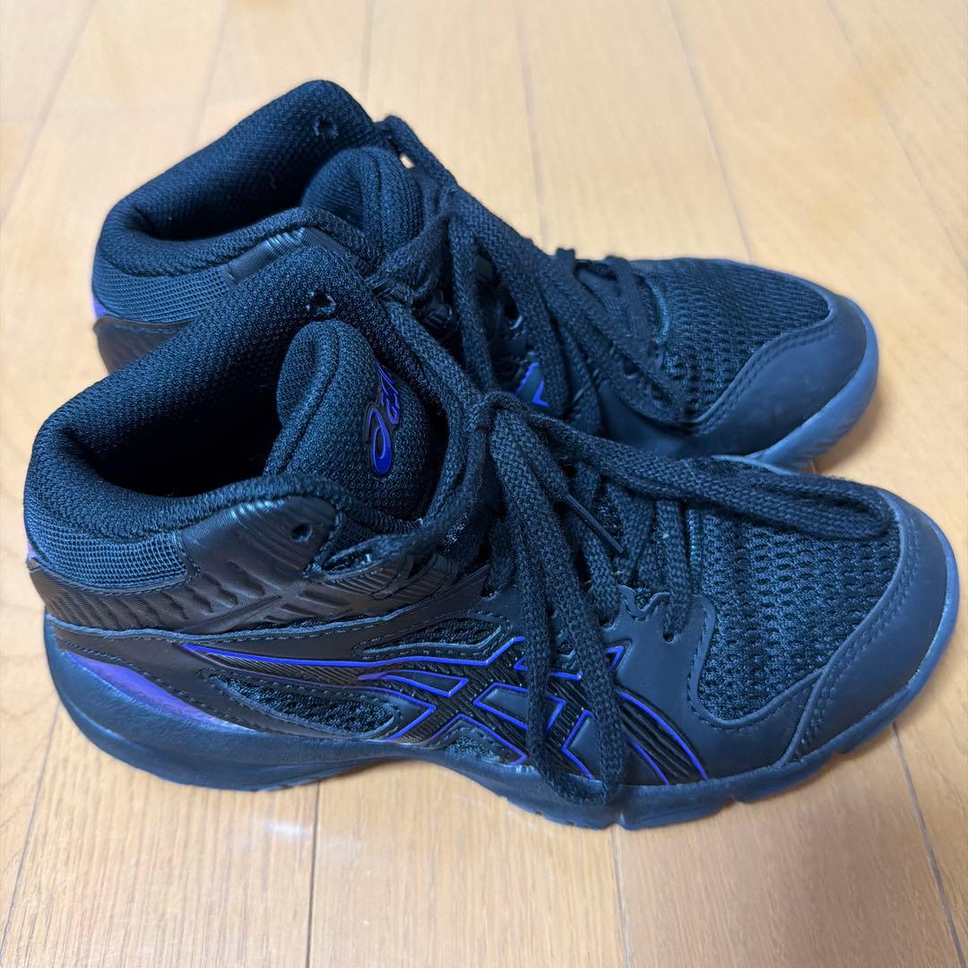 値下げ！ASICS バスケットボールシューズ ブラック 21.0cm