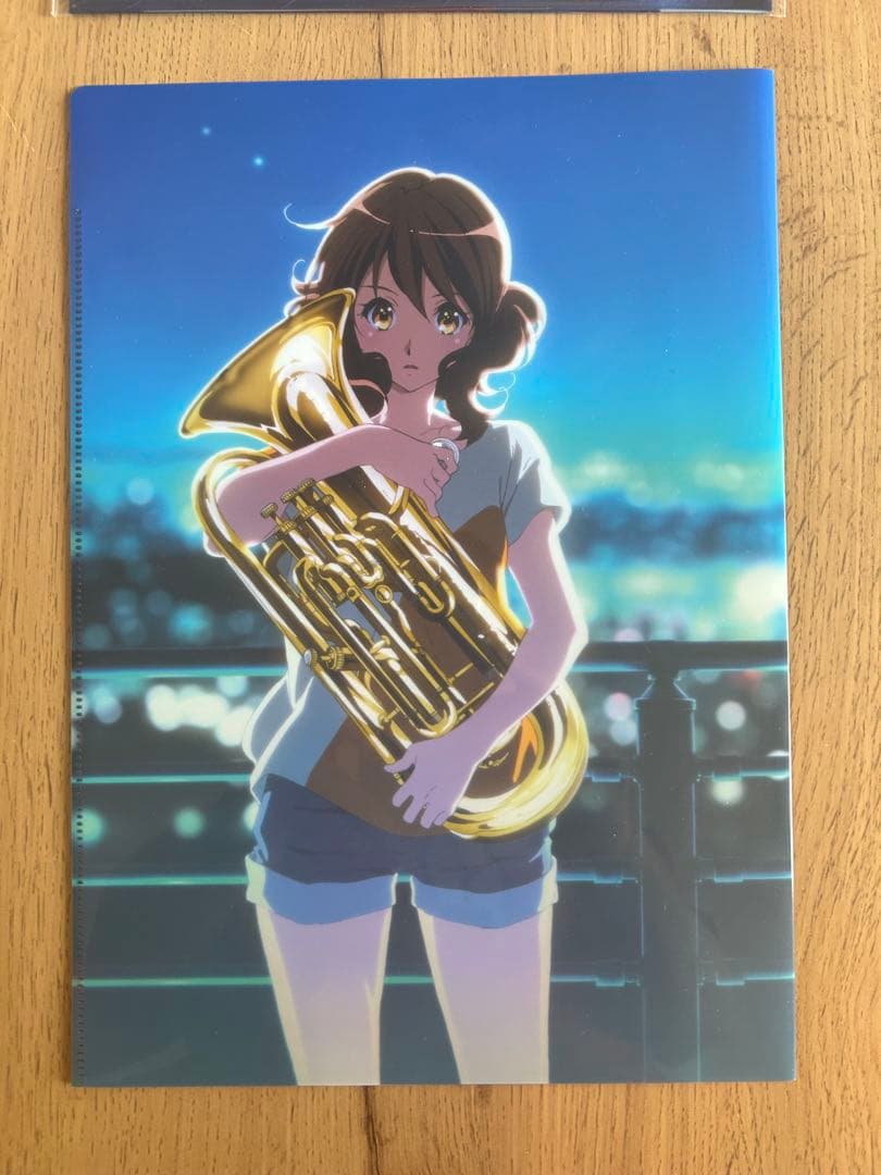 響けユーフォニアム　非売品クリアファイル4枚 予約商品4月下旬発送】響け！ユーフォニアム シングルクリアファイル＿