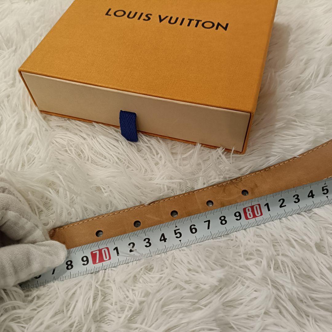 ブラックファントム様 ヴィトン✨️箱付き モノグラム ベルト ブラウン M97